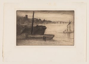 Pont et église de Chelsea