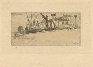 Quai de Chelsea - James Abbott McNeill Whistler