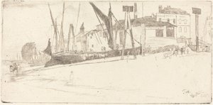 Quai de Chelsea - James Abbott McNeill Whistler