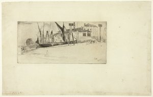 Quai de Chelsea - James Abbott McNeill Whistler