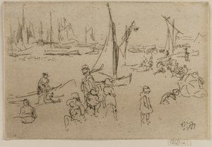Enfants, Portsmouth - James Abbott McNeill Whistler