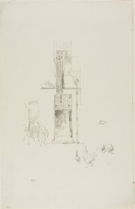 Coqs et poules, Hôtel Colbert - James McNeill Whistler