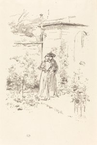 Confidences dans le jardin