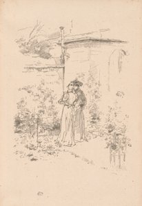 Confidences dans le jardin