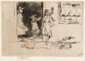 Porte de Cottage - James Abbott McNeill Whistler