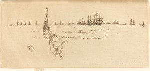 Abaisser le drapeau - James Abbott McNeill Whistler
