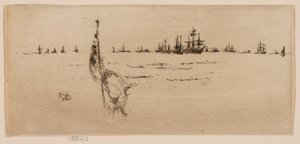 Abaisser le drapeau - James Abbott McNeill Whistler