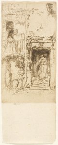 Porte, Écuries - Loches - James Abbott McNeill Whistler