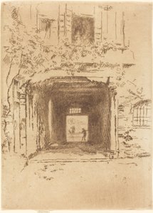 Porte et vigne - James Abbott McNeill Whistler