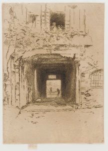Porte et vigne - James Abbott McNeill Whistler