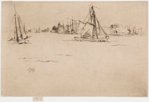 Dordrecht - James Abbott McNeill Whistler