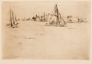 Dordrecht - James Abbott McNeill Whistler