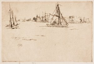 Dordrecht - James Abbott McNeill Whistler