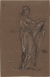 Figure féminine drapée - James Abbott McNeill Whistler