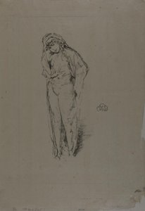 Figure drapée, debout - James Abbott McNeill Whistler