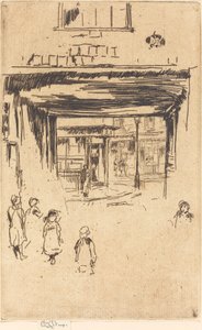 Drury Lane - James Abbott McNeill Whistler