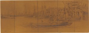 Plaque de gravure : Entrepôts de la Tamise - James Abbott McNeill Whistler