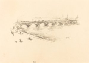 Soir, Little Waterloo Bridge - James Abbott McNeill Whistler