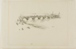 Soirée, Little Waterloo Bridge - James Abbott McNeill Whistler