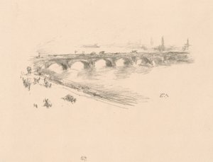 Soir, Petit Pont de Waterloo - James Abbott McNeill Whistler