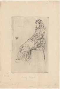 Fanny Leyland - James Abbott McNeill Whistler