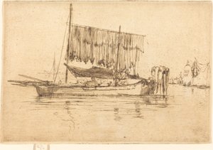Bateau de pêche - James Abbott McNeill Whistler