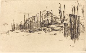 Bateaux de pêche, Hastings - James Abbott McNeill Whistler