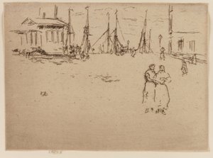 Quai de pêche, Ostende - James Abbott McNeill Whistler