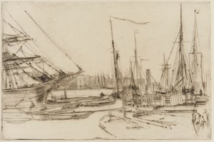 De Billingsgate - James Abbott McNeill Whistler