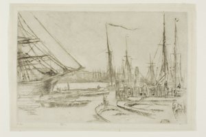 De Billingsgate - James Abbott McNeill Whistler