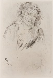 Tête inclinée de Fumette