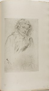 La tête courbée de Fumette - James McNeill Whistler