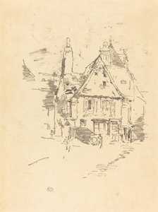 Toits à pignon - James Abbott McNeill Whistler