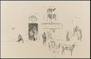 Porte de la scène de la Gaieté - James Abbott McNeill Whistler
