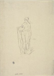 Fille avec bol - James Abbott McNeill Whistler