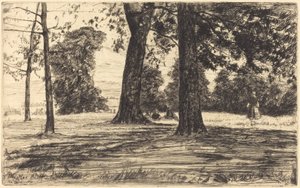 Parc de Greenwich - James Abbott McNeill Whistler