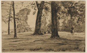 Parc de Greenwich - James Abbott McNeill Whistler