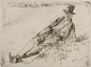 Pensionnaire de Greenwich - James Abbott McNeill Whistler