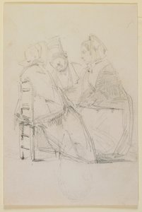 Groupe en conversation - James Abbott McNeill Whistler