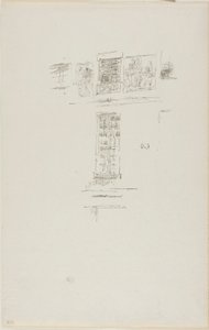 Hôtel Colbert, fenêtres - James McNeill Whistler