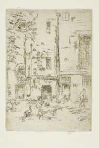 Hôtel de la Croix Blanche - James McNeill Whistler