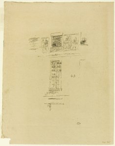 Hôtel Colbert, Fenêtres - James Abbott McNeill Whistler