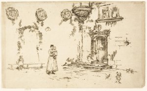Hôtel Lallemont, Bourges - James Abbott McNeill Whistler