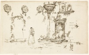 Hôtel Lallemont, Bourges - James Abbott McNeill Whistler