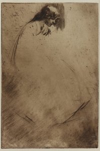 La Tête Penchée de Jo - James Abbott McNeill Whistler