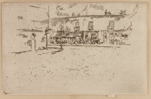 Jubilee Place, Chelsea - James Abbott McNeill Whistler