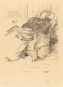 La Belle Dame endormie - James Abbott McNeill Whistler