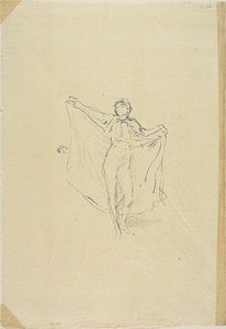 La Danseuse : Une étude du nu - James Abbott McNeill Whistler