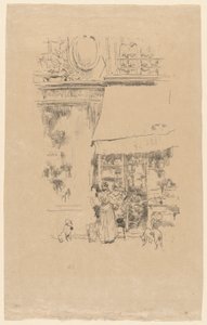 La Fruitière de la rue de Grenelle - James Abbott McNeill Whistler