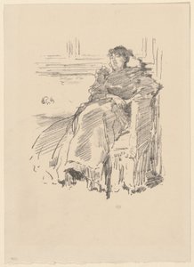 La Robe Rouge - James McNeill Whistler